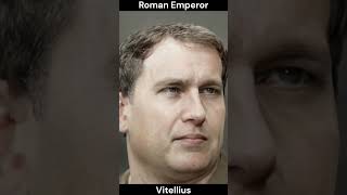 Vitellius Unveiling the Face of Romes Gluttonous Emperor ⚔️ shorts rome facts ai history [upl. by Naehs]