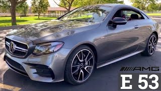 2019 Mercedes AMG E53 Coupe Startup Review [upl. by Halie]