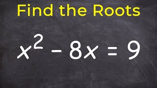 How to find the roots of an quadratic equation  Free Math Help [upl. by Malachi]