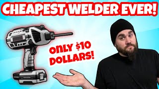 TESTING THE WORLDS CHEAPEST WELDER Only 10 dollars [upl. by Browne502]