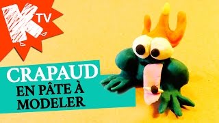 Crapaud en pâte à modeler [upl. by Aninnaig]