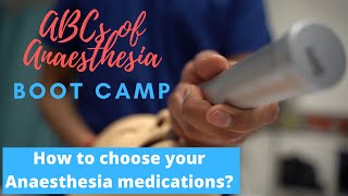 How to decide your medication choices for anaesthesia  simple decision making strategies [upl. by Winnick]