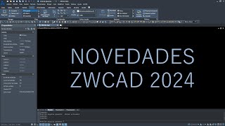 ZWCAD 2024 Novedades de la versión [upl. by Akinnej]