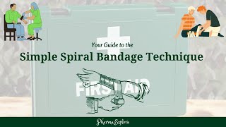 Simple Spiral Bandage [upl. by Aznaed334]