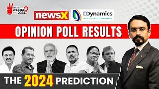 NewsX Opinion Poll The National Picture amp State by State Predictions  Indias Biggest Opinion Poll [upl. by Hayyim]