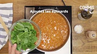 Tuto Dahl de Lentilles Corail aux Épinards [upl. by Esemaj]