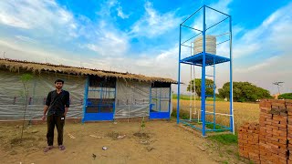 New poultry farm construction of our Relative [upl. by Orlanta]