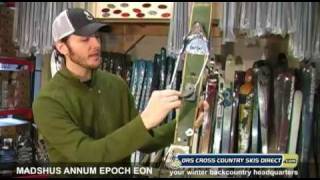 Madshus Annum  Epoch  Eon Skis Review Video by ORS Cross Country Skis Direct [upl. by Armelda]