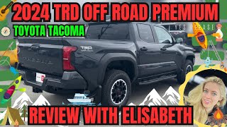 2024 Toyota Tacoma  TRD Offroad Premium Review [upl. by Gitel]