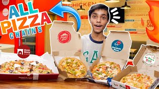 We Tried Every Pizza Ever 🍕 Dominos Pizza Vs Pizza Hut 🍕 Dominos Vs Ovenstory [upl. by Arteid]