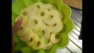 RECETTE  Gâteau Pommes🍎🍏 genre Tarte Tatin Quatrequart [upl. by Issac]