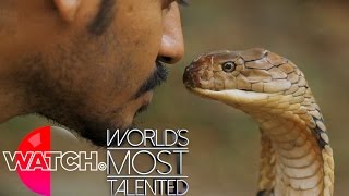 Scary Snake Kisser  Worlds Most Talented UK [upl. by Stearn]