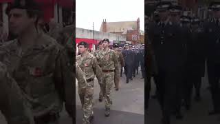 Loughborough Town Remembrance Day Parade 2024 [upl. by Annhej777]