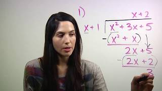 How to do Long Division with Polynomials NancyPi [upl. by Tyler]