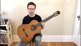 Review Cordoba C5 Classical Guitar Best Classical Guitar for Beginners [upl. by Annayi]