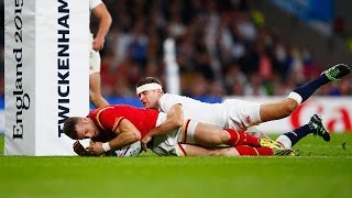 England v Wales  Match Highlights amp Tries [upl. by Helsa]