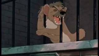 Hyena laughing in Lady and The Tramp [upl. by Arnold]