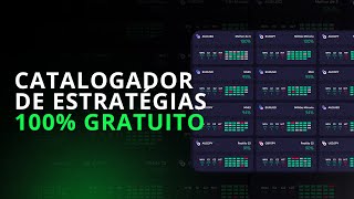 Catalogador de estratégias 100 gratuito e em OTC [upl. by Neltiak12]