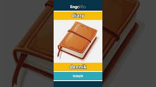 🇬🇧🇸🇰 diary  denník  vocabulary builder  learn English  naučme sa anglicky [upl. by Eenafit]