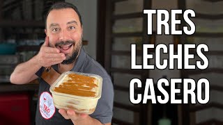 ¿Cómo hacer un Tres Leches Casero  Receta Fácil y Deliciosa  Tulio Recomienda [upl. by Rehpretsirhc]