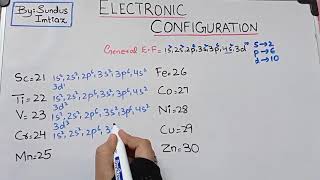 First 30 Elements for Beginners Mastering Electronic Configurations [upl. by Rufina411]