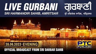 VR 360°  Live Telecast from Sachkhand Sri Harmandir Sahib Ji Amritsar  28062023  Evening [upl. by Neu]