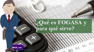 ¿Qué es FOGASA y para qué sirve [upl. by Elok359]