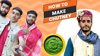 How to make green chutney  green chutney kaise banaye deepak vloggergreenchutneydeepakvlogger [upl. by Asi]