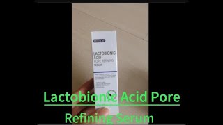 Lactobionic Acid Pore Refining Serum [upl. by Arhoz]