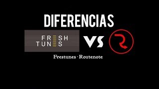 Diferencias Entre ROUTENOTE y FRESTUNES Cual Elegir [upl. by Wye70]