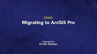 Migrating from ArcMap to ArcGIS Pro [upl. by Corbie]