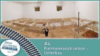 4 Anlagenbau  RahmenkonstruktionUnterbau  Step by Step  Dennis MobaWelt [upl. by Micky]