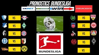 pronostics Foot BUNDESLIGA  Les 9 meilleurs pronostics BUNDESLIGA saison 20232024 [upl. by Zurheide]