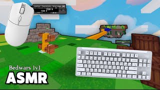 【Roblox bedwars】roblox bedwars 1v1 mode ASMR｜床戰單挑ASMR【QAQ】 [upl. by Jacobba]