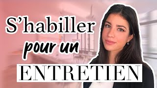 SHABILLER POUR UN ENTRETIEN  LOOK MAKE UP COIFFURE  Stelle [upl. by Dlnaod]