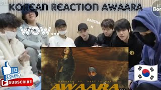 BTS reaction to Bollywood songs  BTS reaction awaara  Fan made  Badshah [upl. by Ellirpa516]