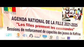 AGENDA NATIONAL DE LA FILLE 20212025 MALEM HODAR A LHONNEUR [upl. by Thunell]