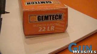 Gemtech 22lr Subsonic Ammo [upl. by Ahtreb]