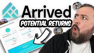 Real Estate Investing Potential Returns with Arrived  Review [upl. by Hawkie877]