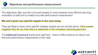 CIMA Management Case Study Strategic Analysis of the Preseen  Menteen  February 2017 [upl. by Ahseik]