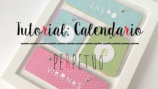 APRENDE A HACER UN CALENDARIO PERPETUO [upl. by Duky412]