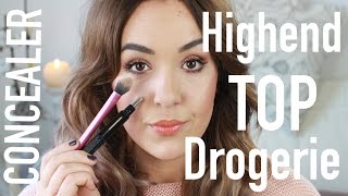 TOP CONCEALER I HIGHEND amp DROGERIE I  CONCEALER RICHTIG SETTEN I TIPPS amp TRICKS I DEMO [upl. by Allisurd]