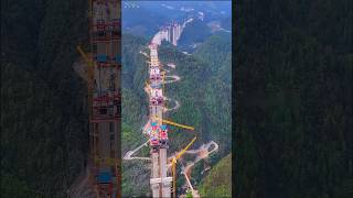 Underconstruction WORLDS LONGEST EXPRESS BRIDGE WAY IN GUIZHOU bridge construction [upl. by Ytsirhc351]