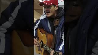 Country Roads Live Busking [upl. by Katushka]