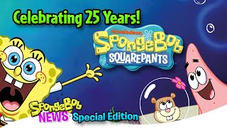 Celebrating SpongeBobs 25th Anniversary  SpongeBob News [upl. by Melloney]