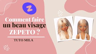 COMMENT FAIRE UN BEAU VISAGE ZEPETO   TUTO ZEPETO [upl. by Thant86]