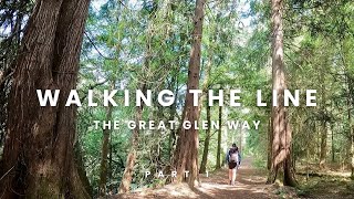 Hiking the Great Glen Way  Silent Hiking Video  Wild camping in Scotland  Part 1 [upl. by Sutherland]