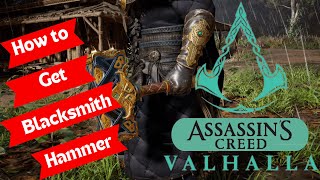 Assassins Creed Valhalla Forging the Blacksmiths Hammer  Location Guide [upl. by Bibah]