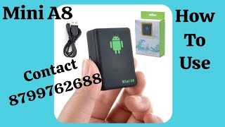 Mini A8 sim bug Device Audio device [upl. by Yeroc]