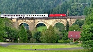 Die Semmeringbahn im quotgoldenenquot Oktober 2014 Teil 23 [upl. by Jacquelynn754]